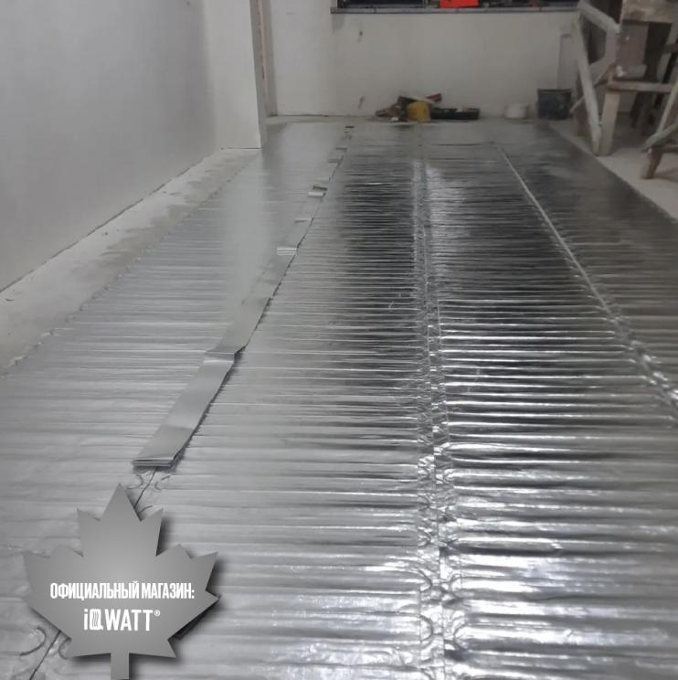 Ультратонкий греющий мат IQ LAMINATE MAT 150 Вт/м.кв - 2,5м²