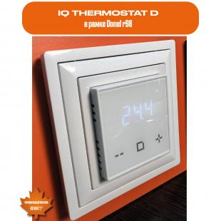 Электронный программируемый термостат IQ THERMOSTAT D слоновая кость WI-FI