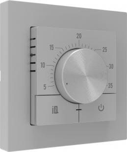 Электронный терморегулятор механическое управление IQ THERMOSTAT Dm серебристый