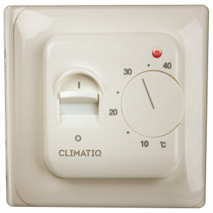 Терморегулятор с ручным управлением CLIMATIQ BT (ivory)